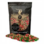Пелети за фидер 4 мм Sweet bomb (микс от плодове) BB0027 - Battle Baits Пелети за фидер 4 мм Sweet bomb (микс от плодове) BB0027 - Battle Baits